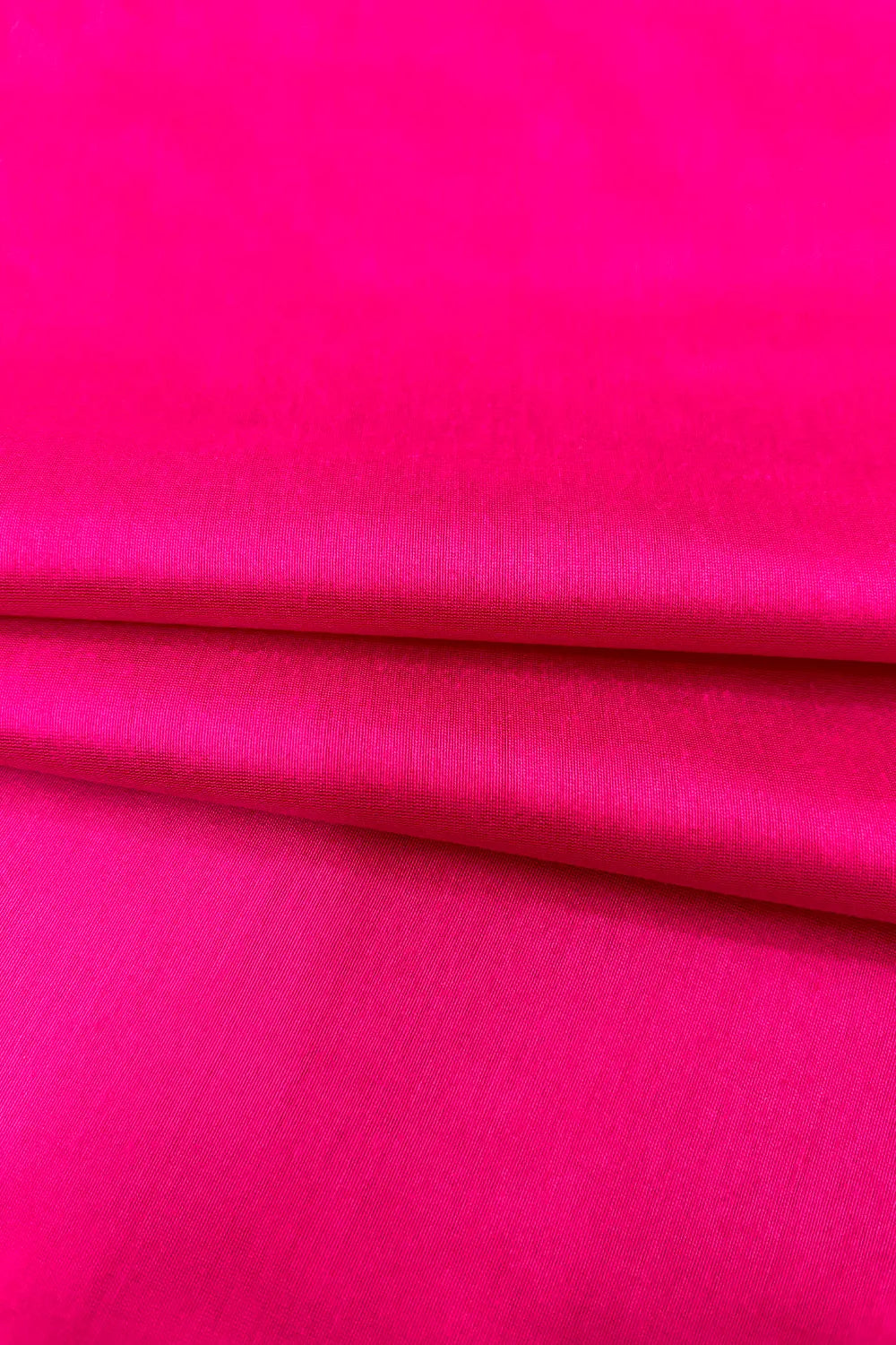 Pink Plain Cotton Silk Banarasi Fabric