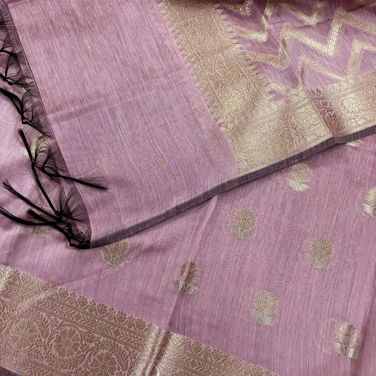 Pink Resham Banarasi Silk Suit