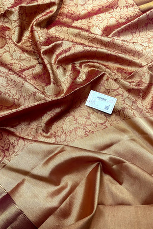 Pink Tissue Silk Banarasi Saree