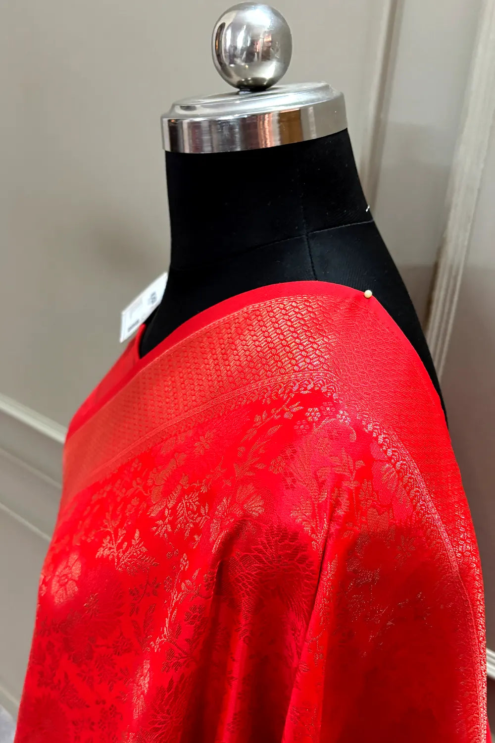 Red Banarasi Silk Saree