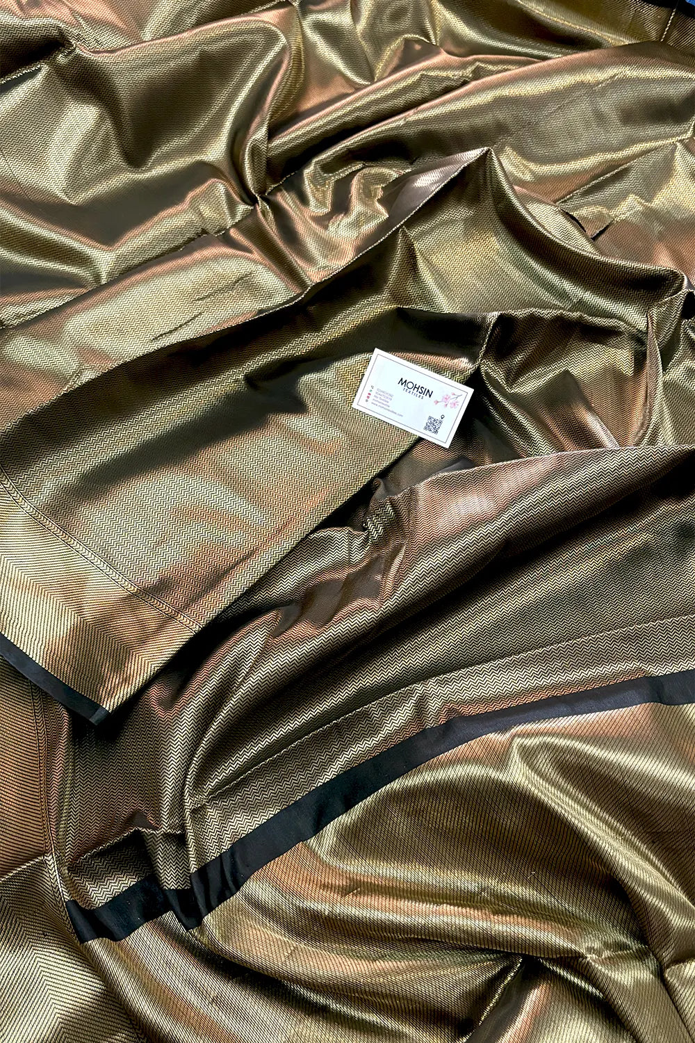 Sai Pallavi Black Tissue Silk Banarasi Saree