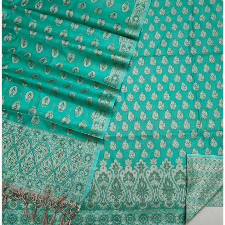 Ridhika Punjabi Banarasi Unstiched Suit - Mohsin Textiles