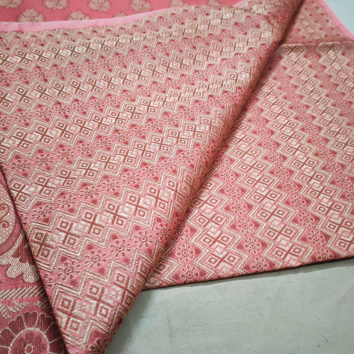 Ridhika Punjabi Banarasi Unstiched Suit - Mohsin Textiles
