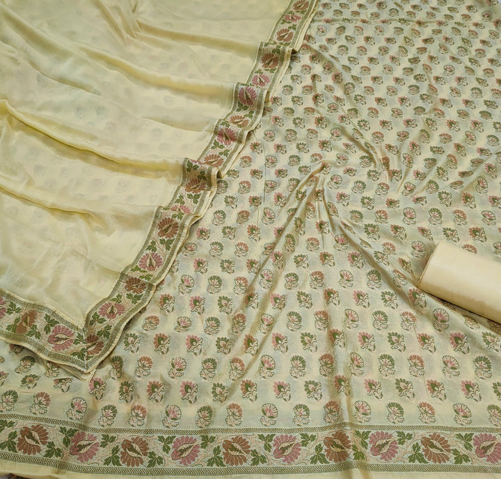 Reshma Semi Georgett Silk Suit Salwa Kameez - Mohsin Textiles