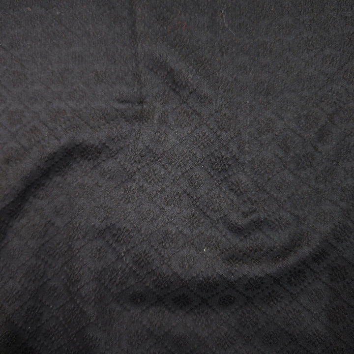 Black n White Soft Cotton Silk Kurta Pajama - Mohsin Textiles